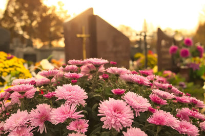 Quelle Décoration Florale pour une Tombe en Granit ?