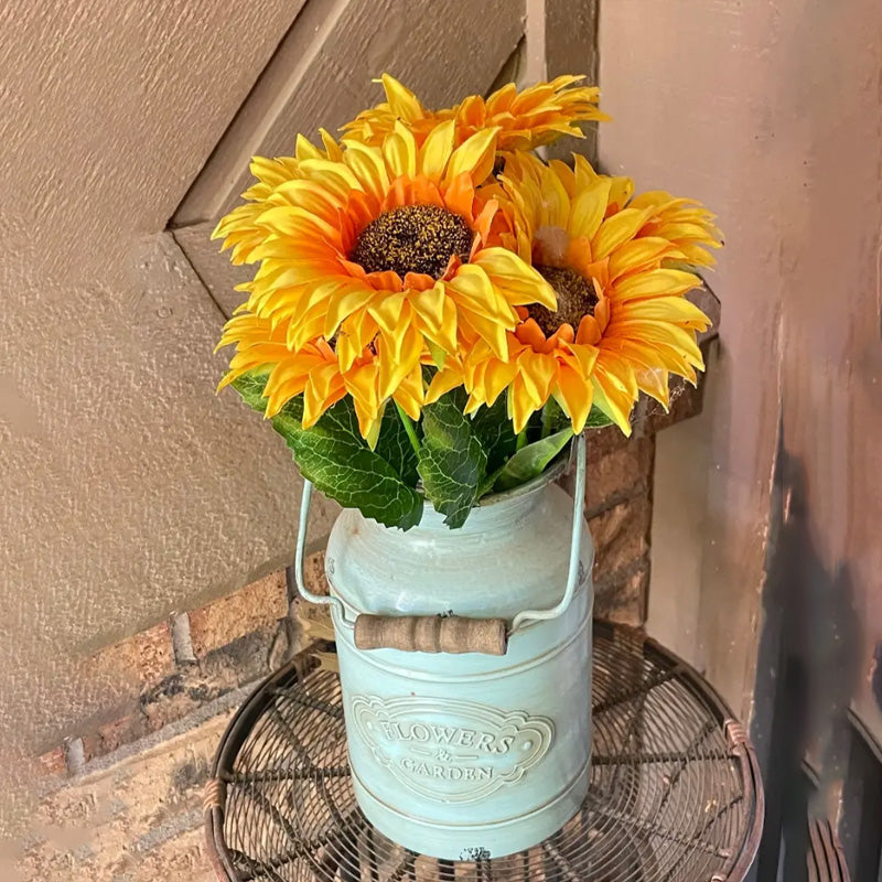 Bouquet de tournesol artificiel