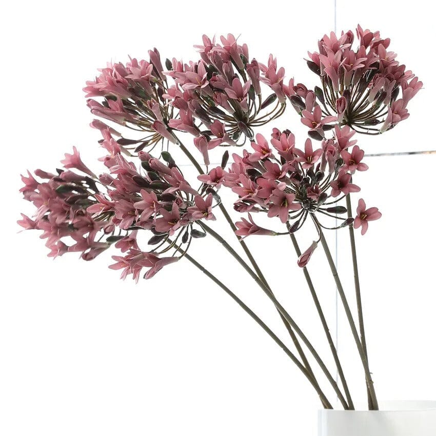 Agapanthe Artificielle Haut de Gamme - 75 cm