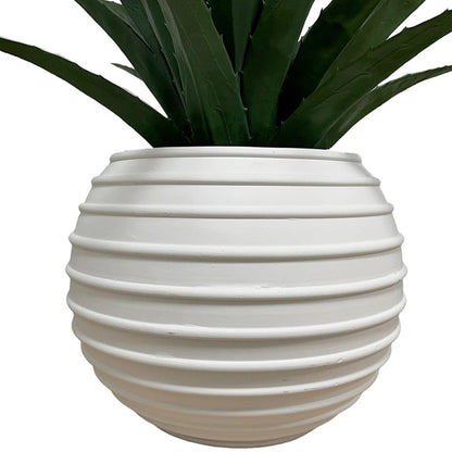 Agave Artificiel Haut de Gamme en Pot Design