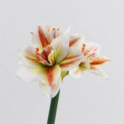 Amaryllis Artificielle Haut de Gamme - 62 cm