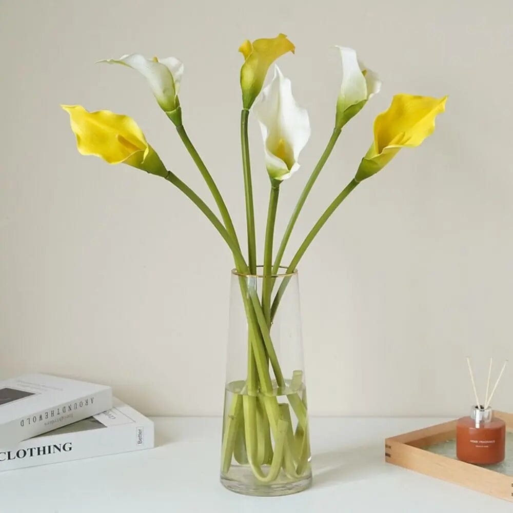 Arum Artificiel Haut de Gamme - 73 cm