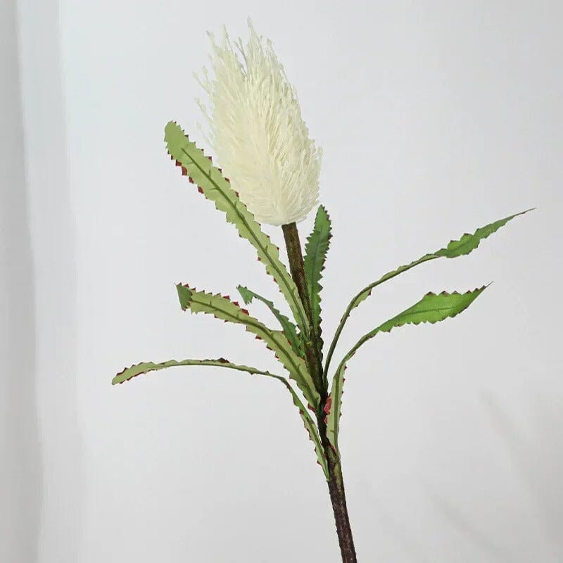 Banksia - Branche fleurie artificielle - 70 cm