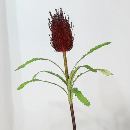 Banksia - Branche fleurie artificielle - 70 cm