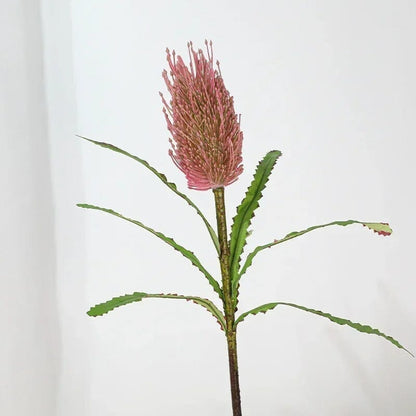 Banksia - Branche fleurie artificielle - 70 cm