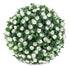 Boule de Plante Artificielle avec Roses Blanches