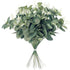 Bouquet Artificiel Eucalyptus et Fleurs Blanches