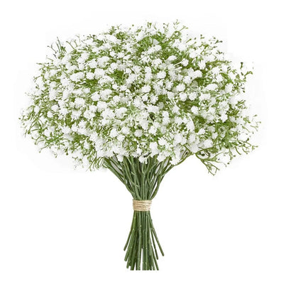 Bouquet Artificiel Mariage - Gypsophiles Blanc Pur