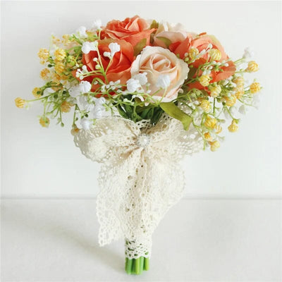 Bouquet Artificiel Mariage Roses