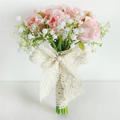 Bouquet Artificiel Mariage Roses