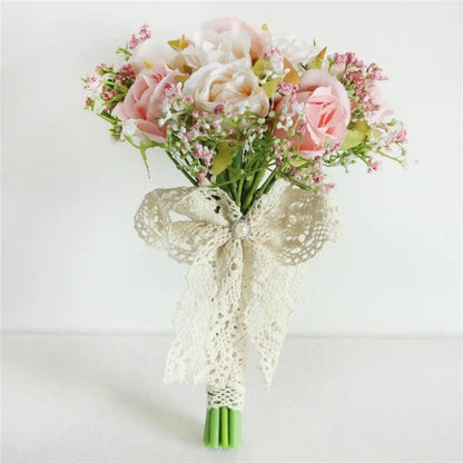 Bouquet Artificiel Mariage Roses