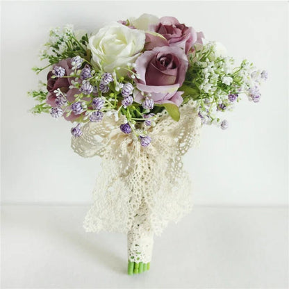 Bouquet Artificiel Mariage Roses