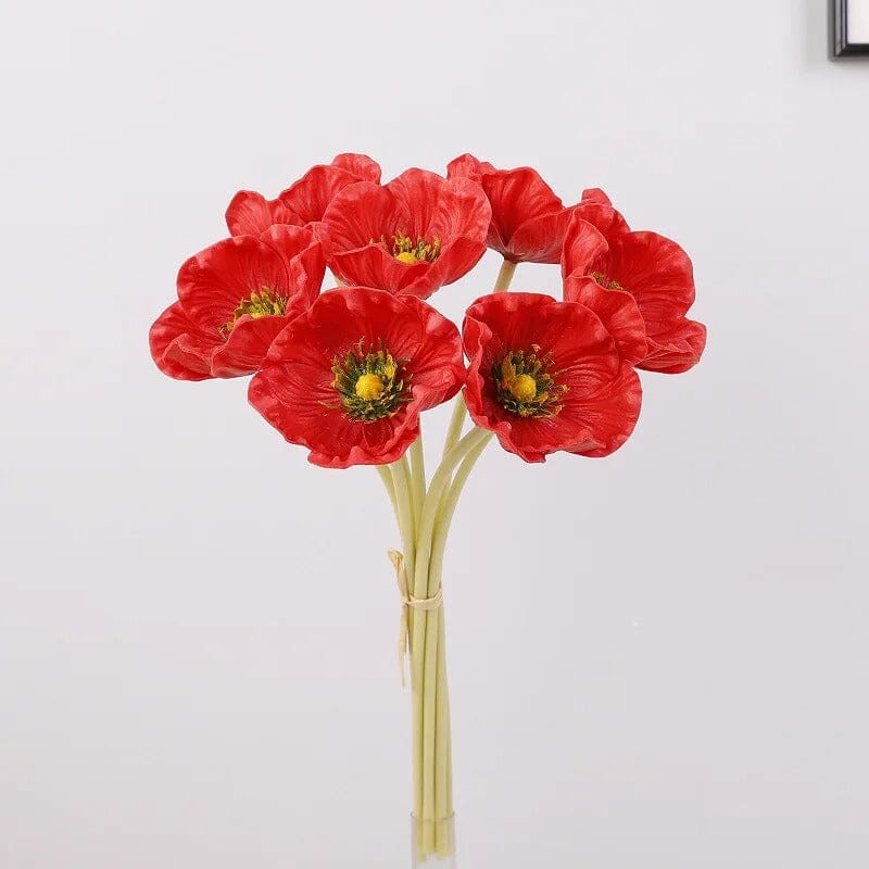 Bouquet Coquelicot Artificiel - 32 cm