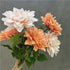 Bouquet Dahlia Artificiel Haut de Gamme - 61 cm