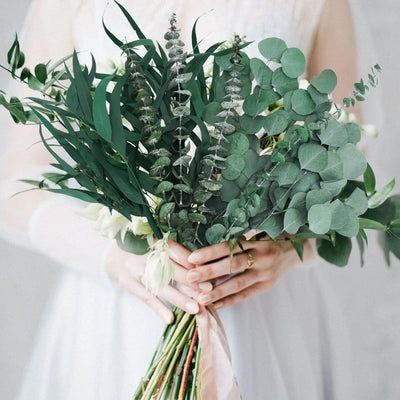 Bouquet de Feuilles d'Eucalyptus Artificielles - 40 cm