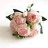 Bouquet de Pivoines Artificielles Roses – 5 Fleurs, 30 cm