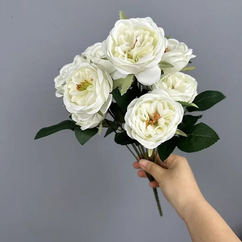 Bouquet de Rose Artificielle Haut de Hamme - 41 cm