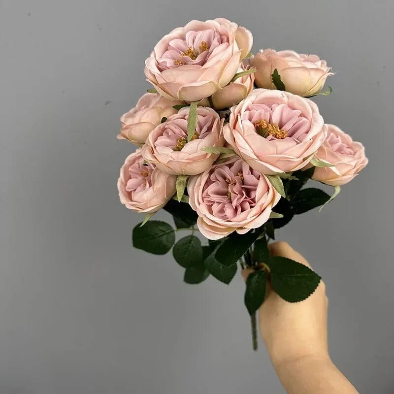 Bouquet de Rose Artificielle Haut de Hamme - 41 cm