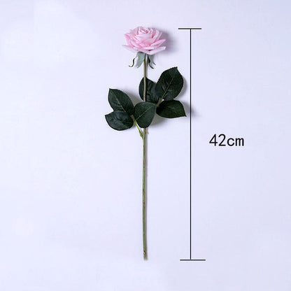 Bouquet de Rose Artificielle St Valentin (Par 15) - 42 cm