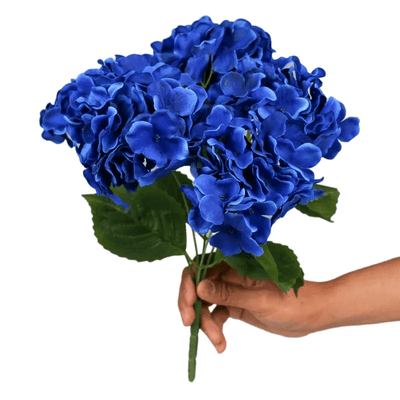 Bouquet d’Hortensia Artificiel Bleu