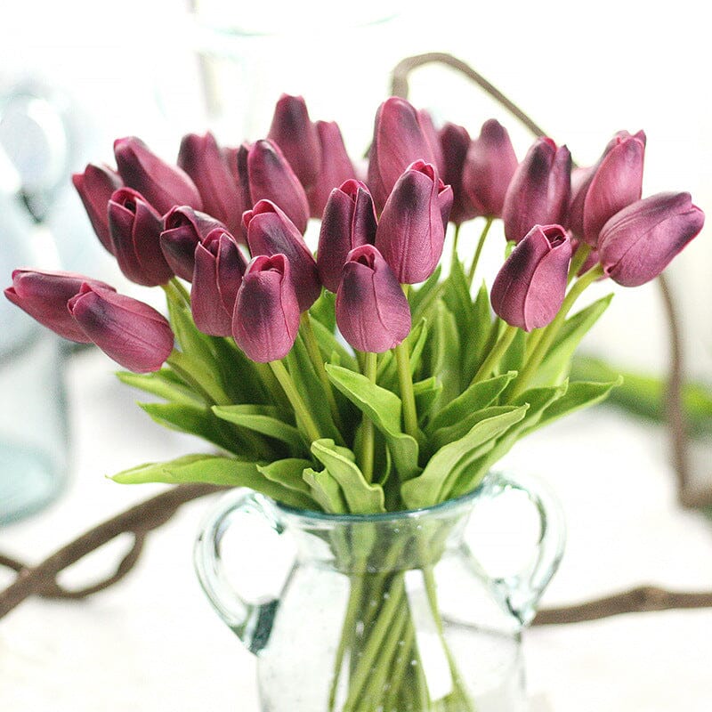 Bouquet Fausses Tulipes - 35 cm