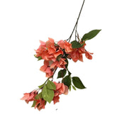 Branche Bougainvillier Artificiel en Bouquet Pêche - 77 cm