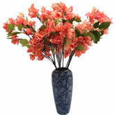 Branche Bougainvillier Artificiel en Bouquet Pêche - 77 cm