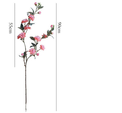 Branche Camélia Artificiel Fleuri - 90 cm