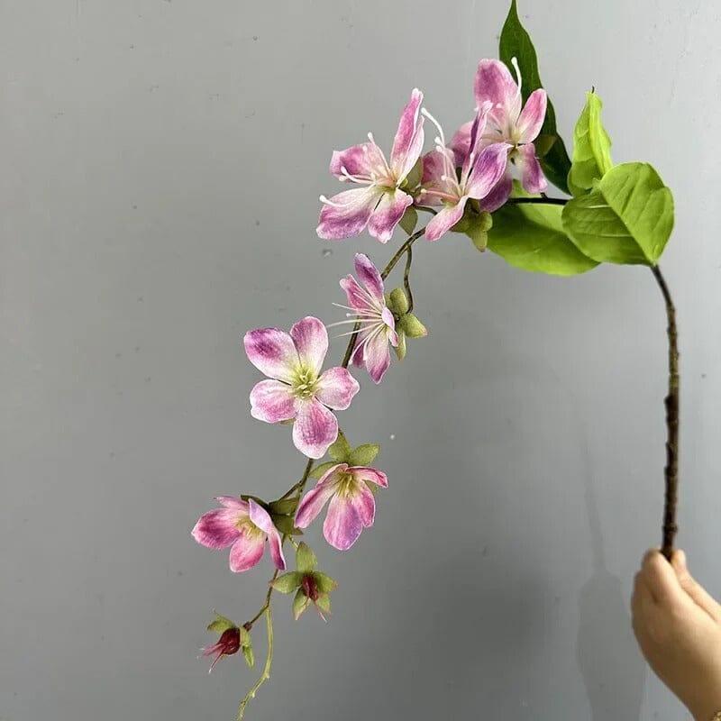 Branche de Jasmin Artificiel Haut de Gamme - 80 cm