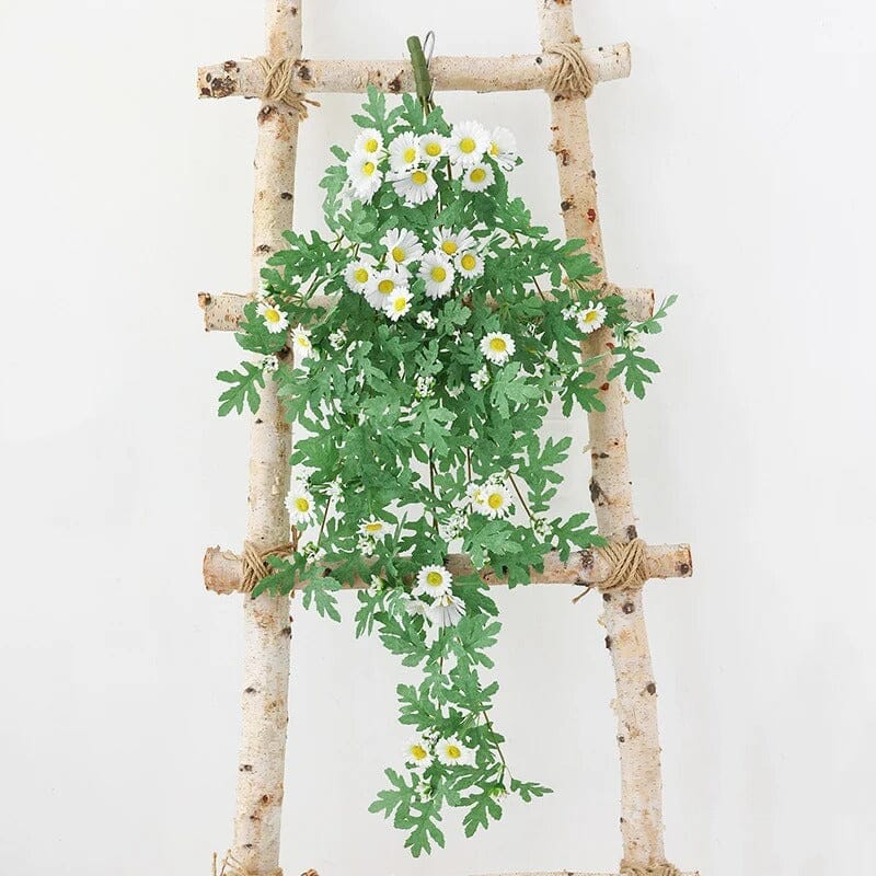 Branche de Marguerite Artificielle Suspendue - 85 cm