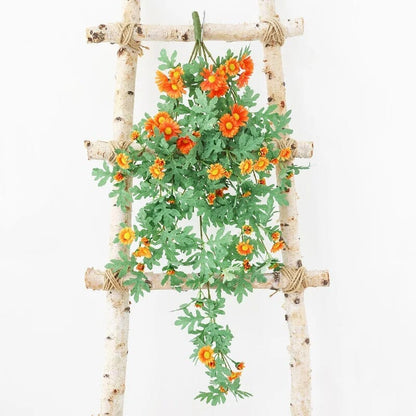 Branche de Marguerite Artificielle Suspendue - 85 cm