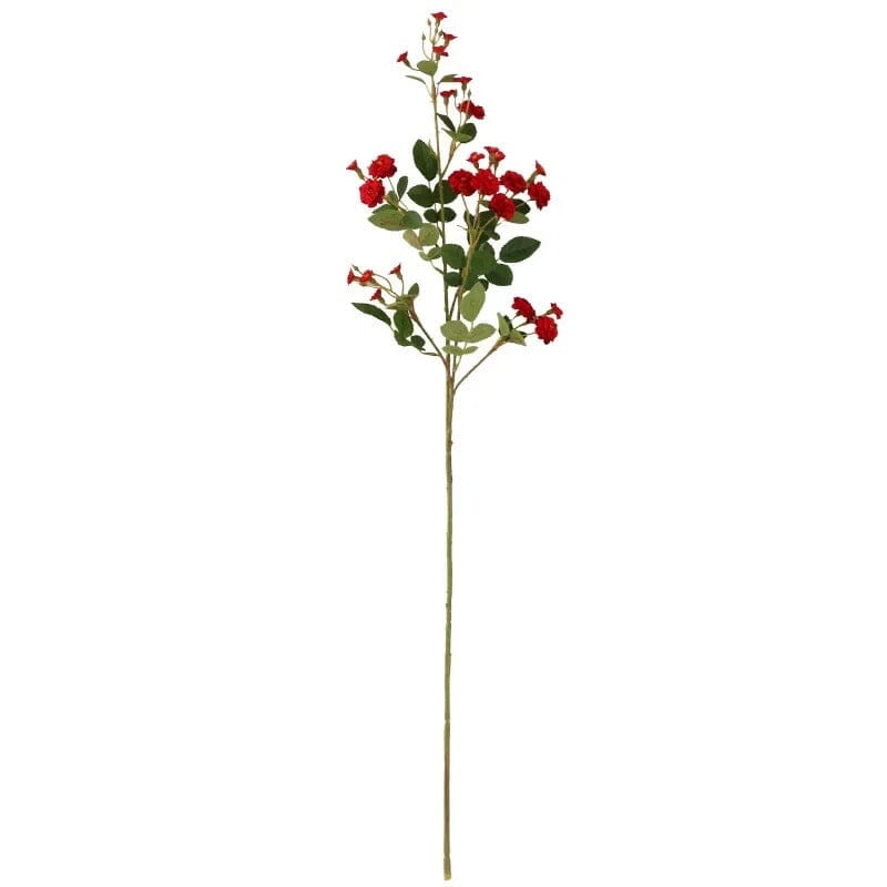 Branche de Rose Sauvage Artificielle - 75 cm (Par 5)