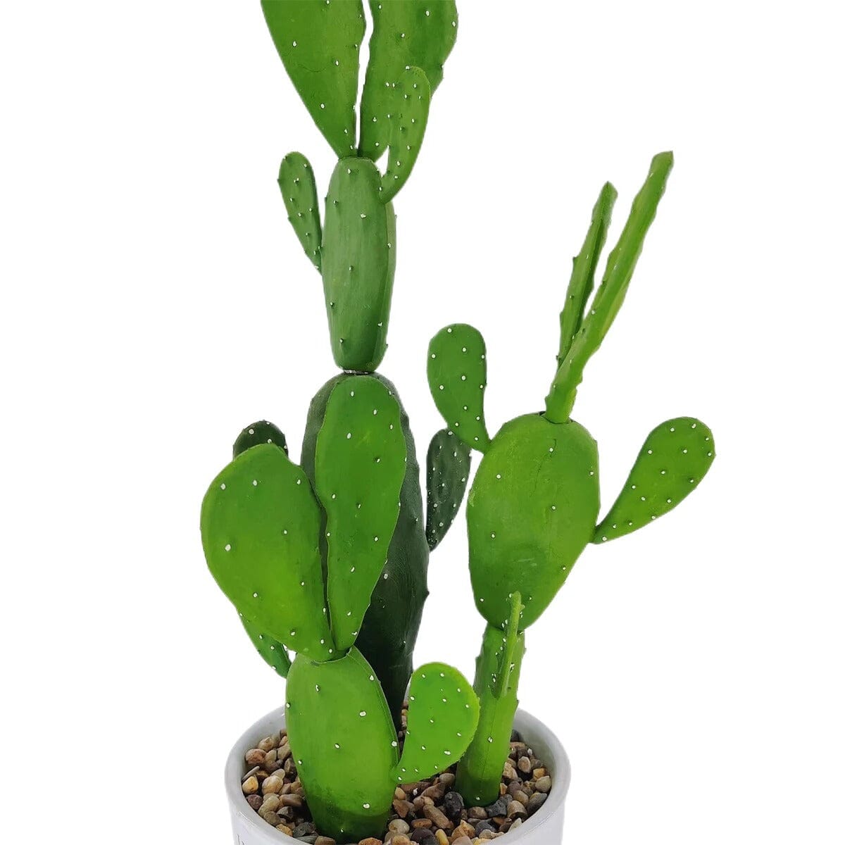 Cactus Artificiel Déco Intérieur Haut de Gamme - 49,5 cm