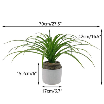 Chlorophytum Artificiel Haut de Gamme en Pot