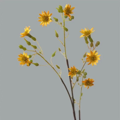 Chrysanthème Artificiel Jaune - 52 cm