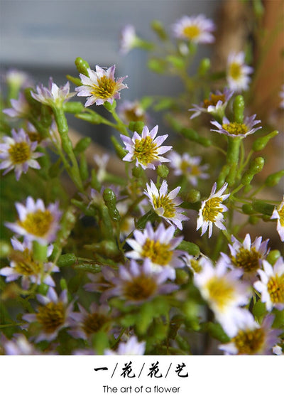 Chrysanthème Artificiel Violet - 52 cm