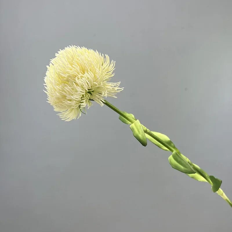 Chrysanthème Pompon Artificiel Haut de Gamme - 50 cm