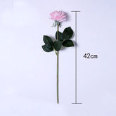 Composition en Bouquet de Rose Artificielle (Par 15) - 42 cm