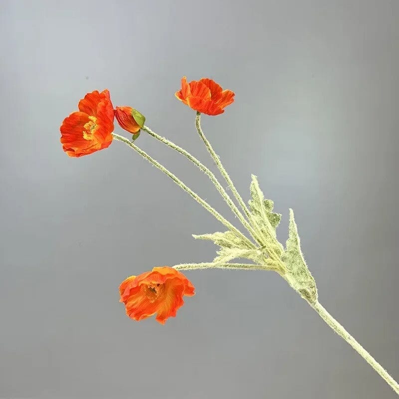 Coquelicot Artificiel Haut de Gamme - 60 cm