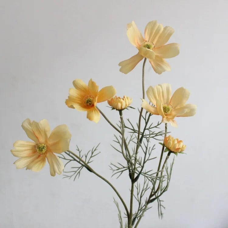 Cosmos Artificiel Jaune - (Par 5) - 60 cm