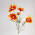 Cosmos Artificiel Orange - (Par 5) - 60 cm