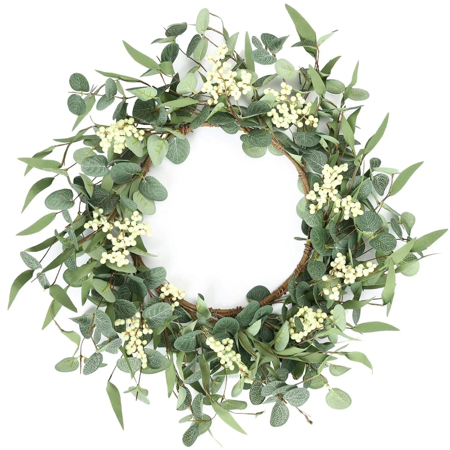 Couronne Eucalyptus Mariage - 50 cm