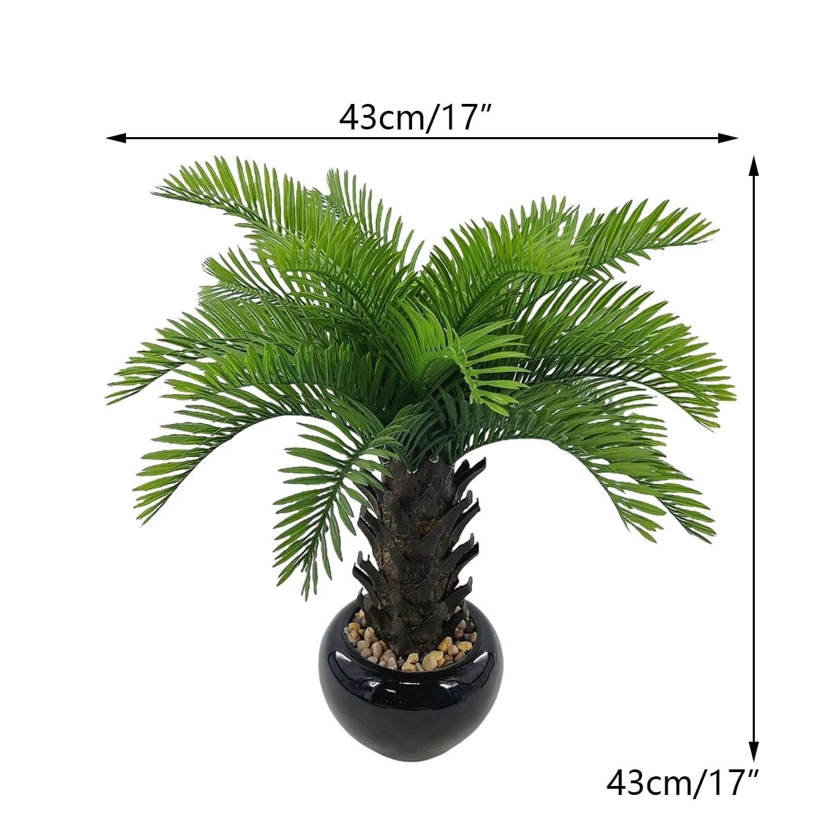 Cycas Artificiel Haut de Gamme (Palmier)