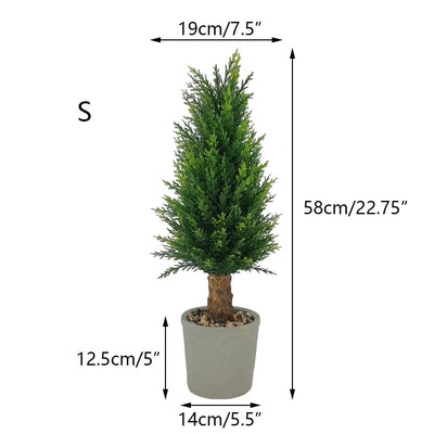 Cyprès Artificiel Réaliste - Intérieur et Extérieur