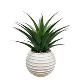 Agave Artificiel Haut de Gamme en Pot Design