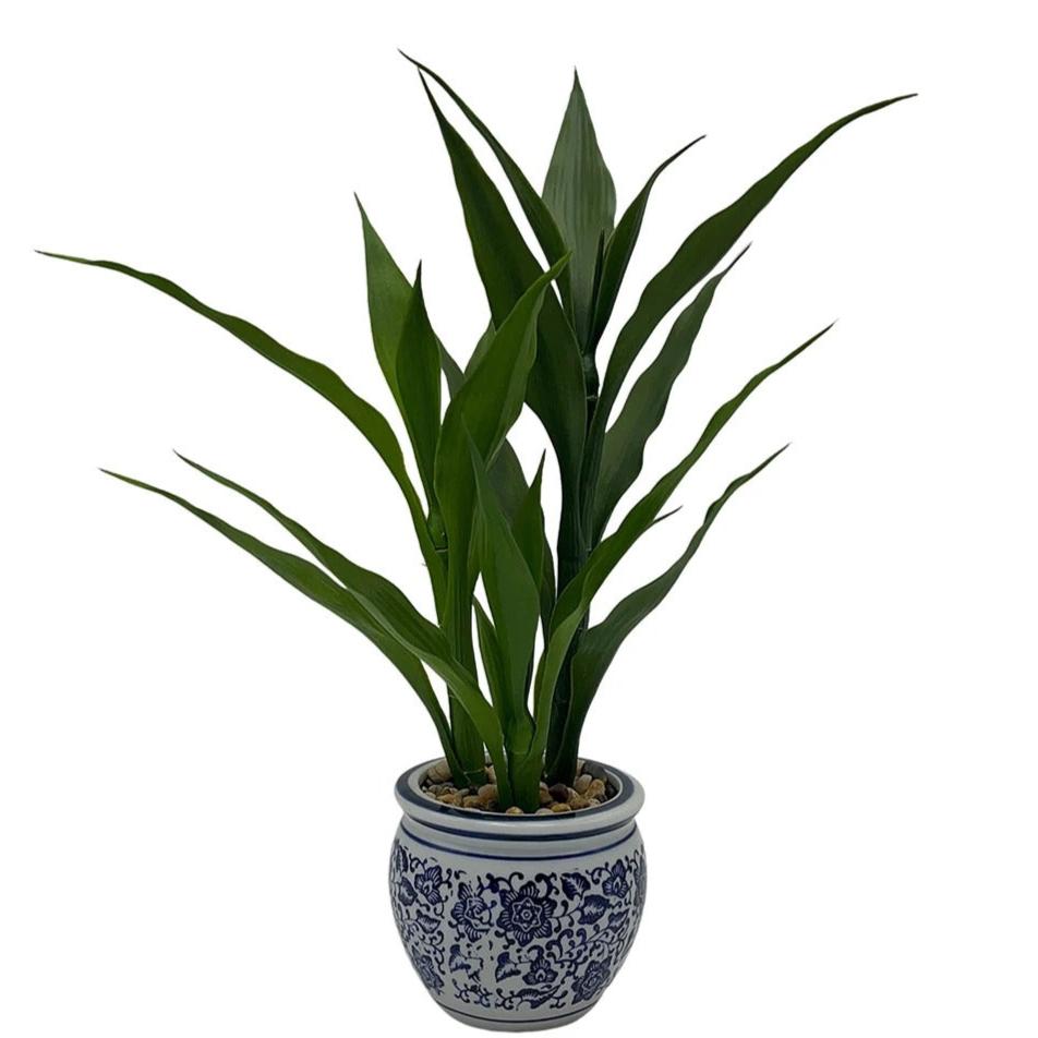 Plante Dracaena Artificielle en Pot Décoratif - 42 cm