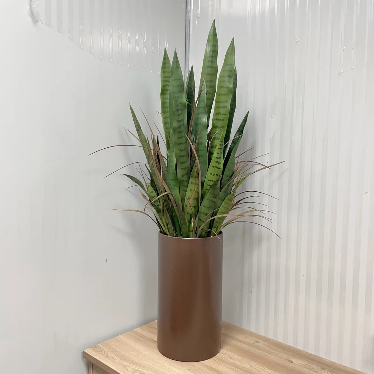 Plante Serpent (Sansevieria) Artificielle Haut de Gamme