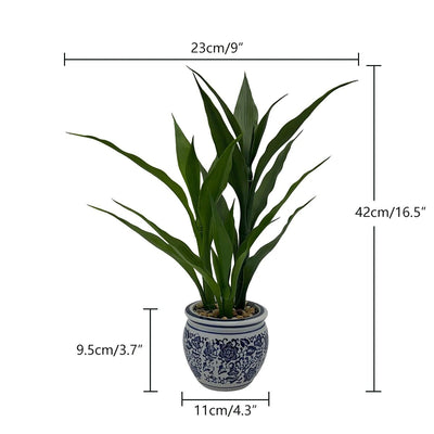 Dracaena Sanderiana Artificiel - 42 cm