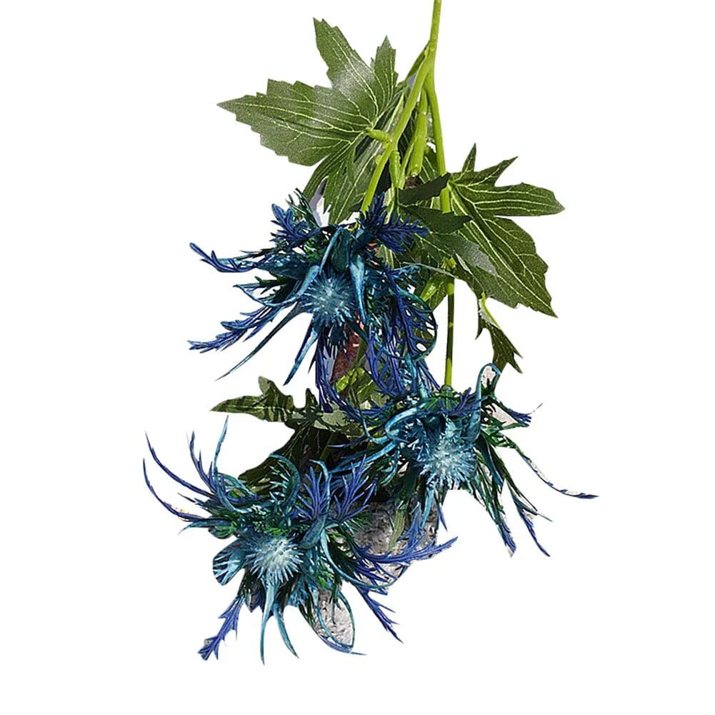 Eryngium Artificielle Bleue - 67 cm