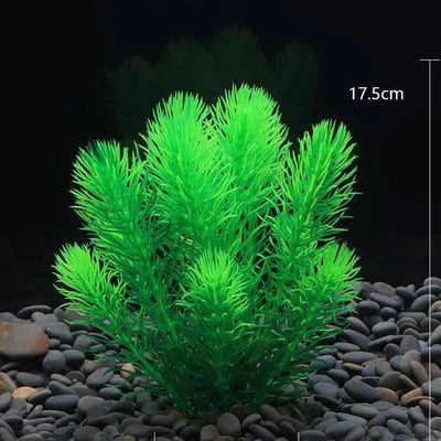 Fausse Plante Artificielle pour Aquarium - 17.5cm